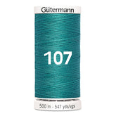 Gutermann naaigaren | 500m | 107 petrol naaigaren GM - 500M - 107 - petrol 4008015036027